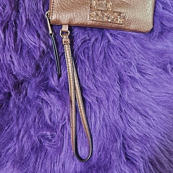 Juicy Couture Wristlet, OS, Bronze - Picture 7 of 10